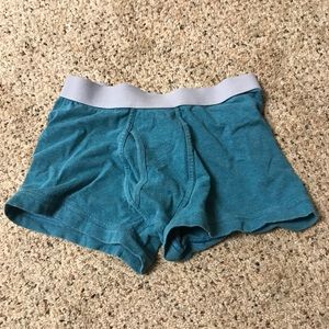 Mossimo Blue Boxer Briefs Small Trunks